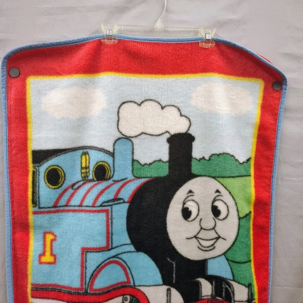 Thomas‎ & Friends Thomas the Tank Engine Fleece Snap Throw Blanket Blue 43x32